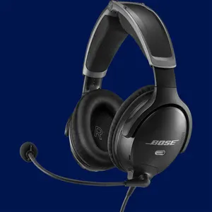 NEW Bose A30 ANR Aviation Headset U174 Helicopter Battery Power with Bluetooth 8